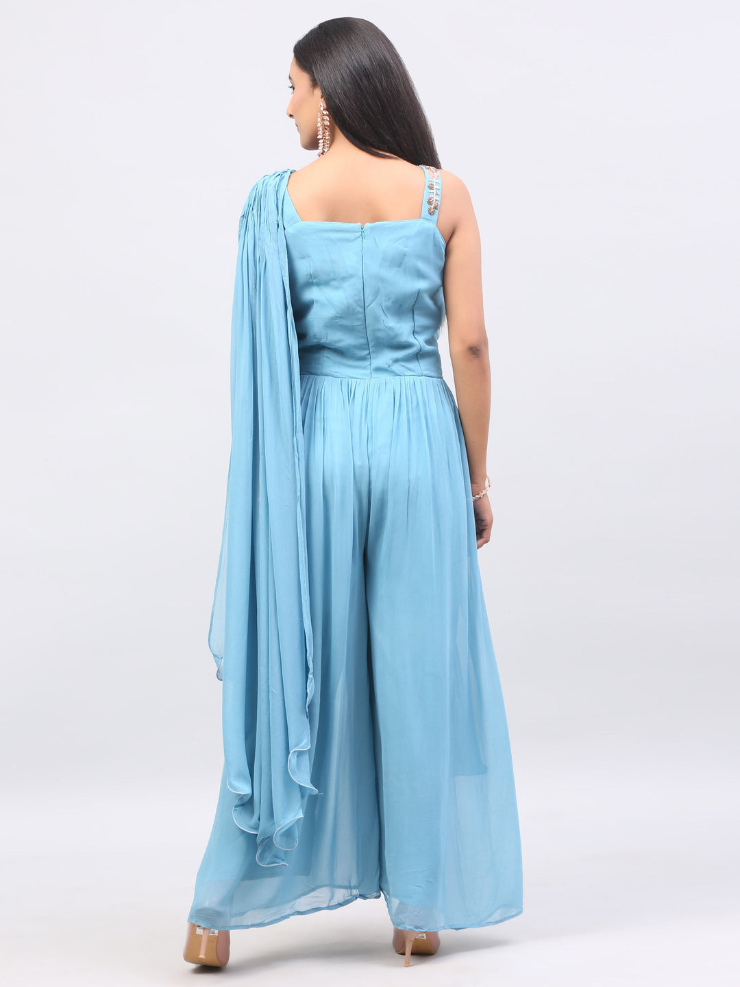 Icy Blue Jumpsuit