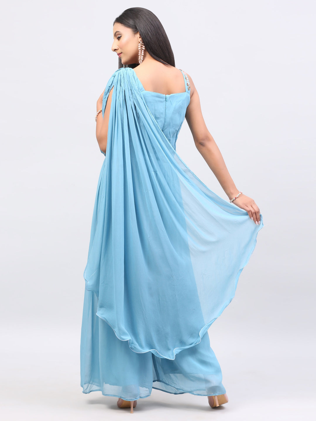 Icy Blue Jumpsuit