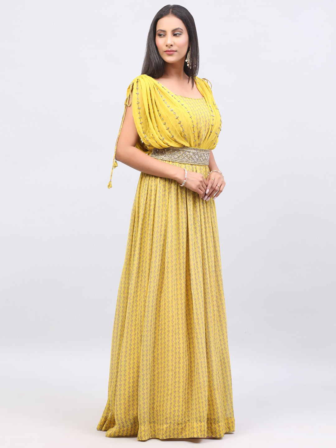 Mustard Yellow Gown