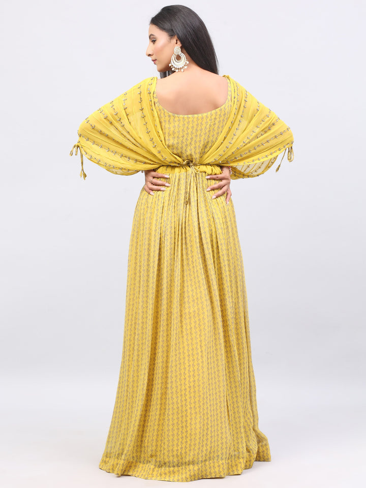 Mustard Yellow Gown