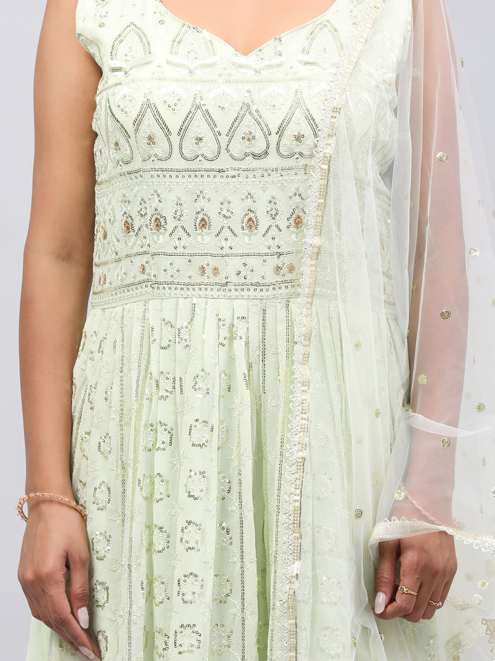 Lime Green long dress