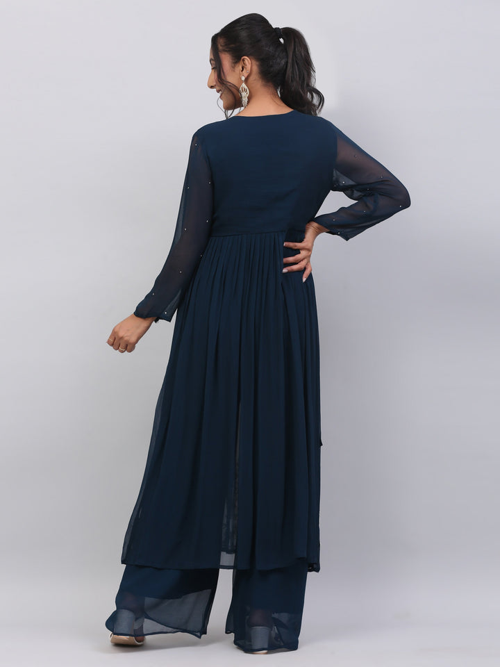Teal Blue Nayra Suit