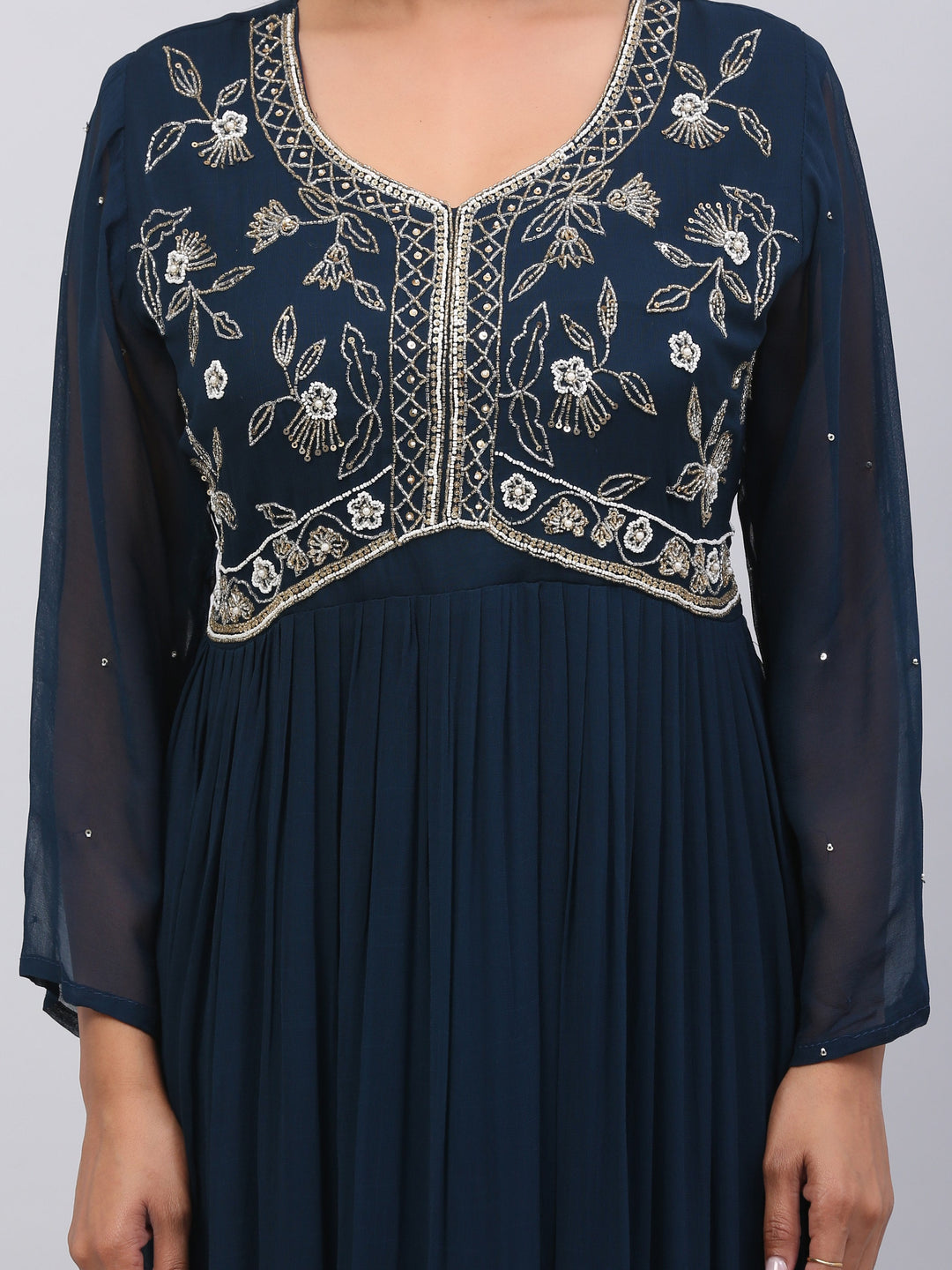 Teal Blue Nayra Suit