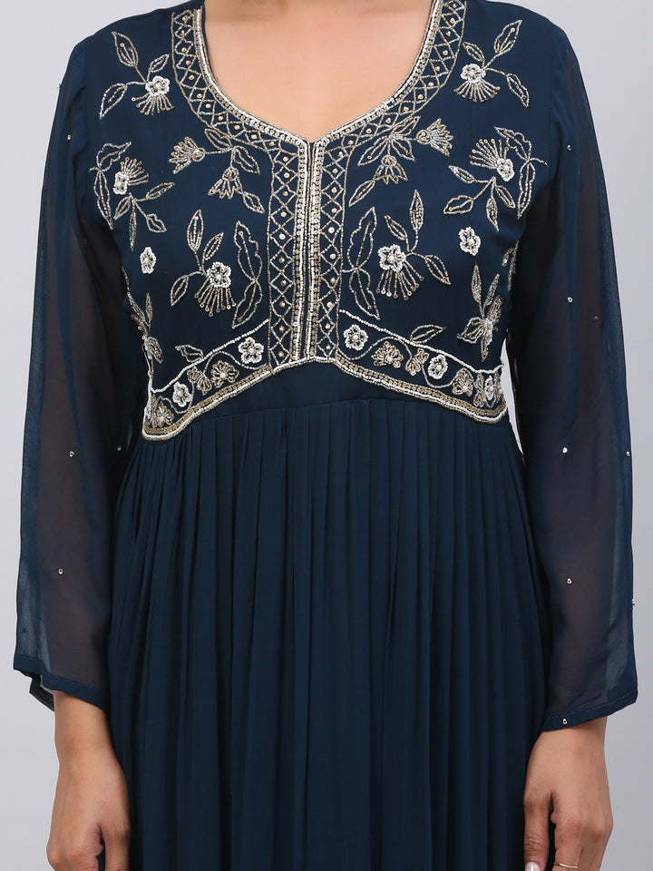 Teal Blue Nayra Suit