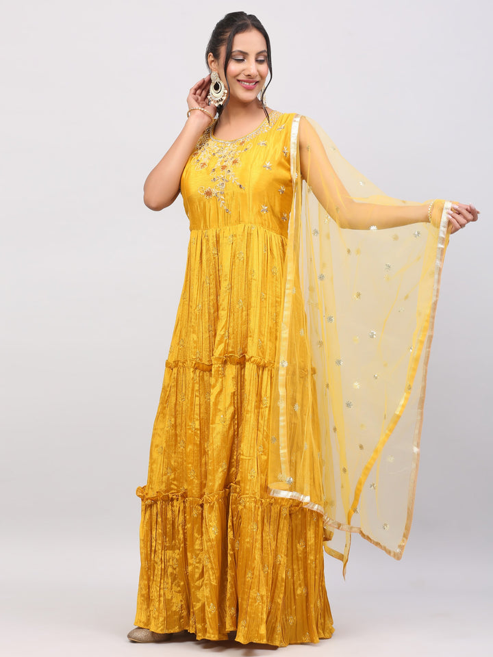 Mustard Yellow Gown
