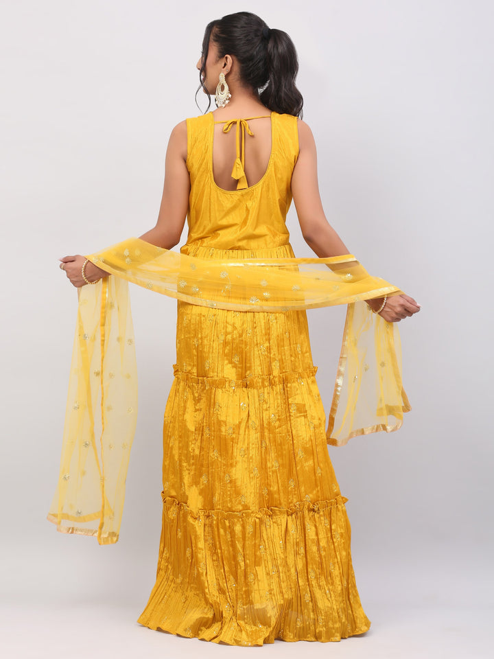 Mustard Yellow Gown