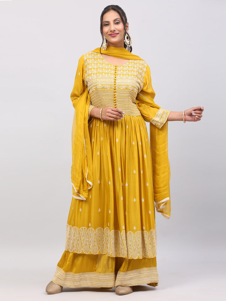 Mustard Yellow Suit