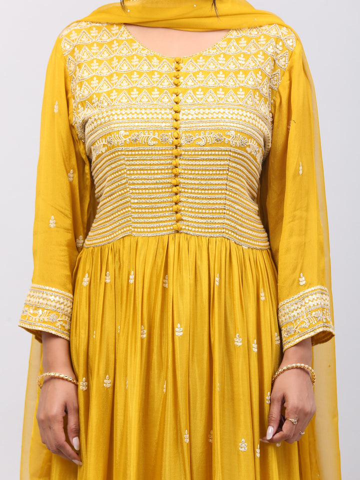 Mustard Yellow Suit