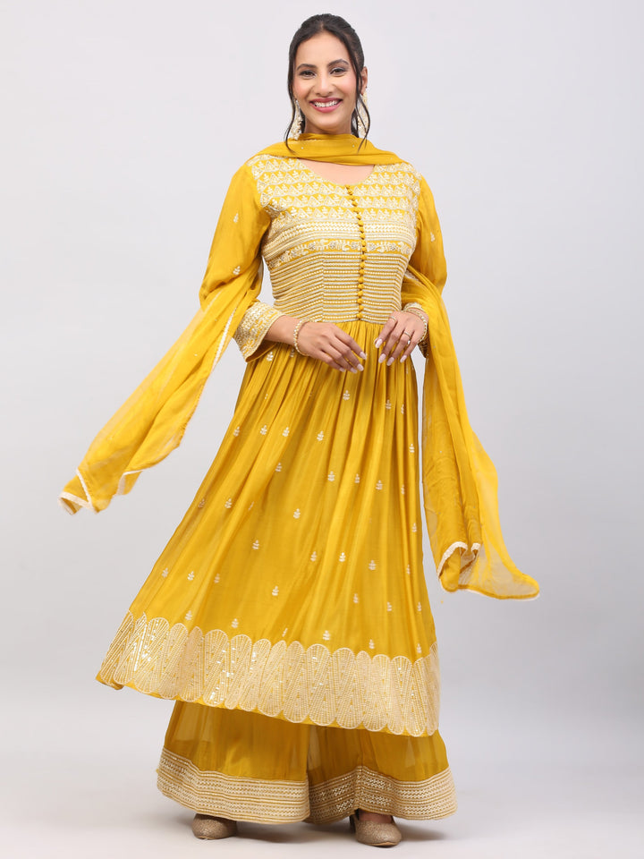 Mustard Yellow Suit