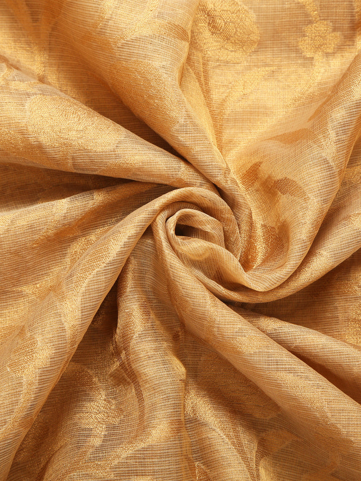 Golden Kota Tissue Saree