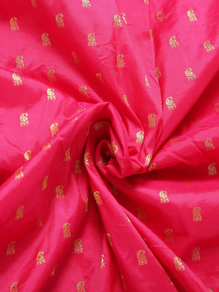 Pink Paithani Silk Saree