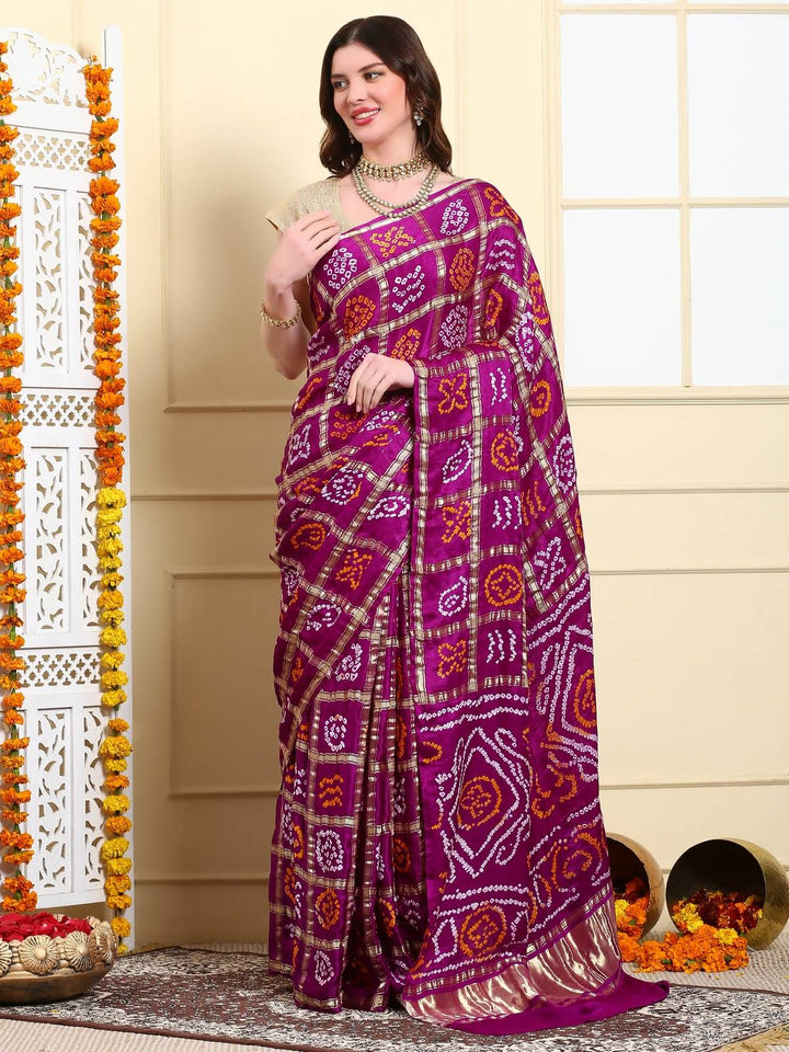 Gharchola Silk Saree