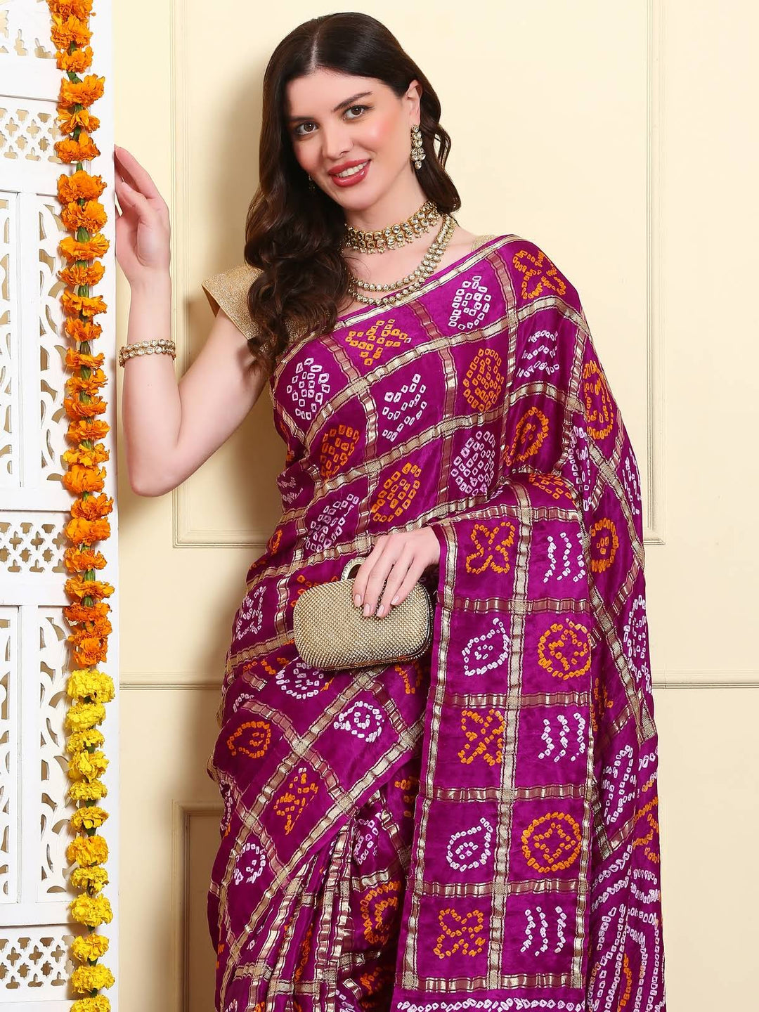 Gharchola Silk Saree