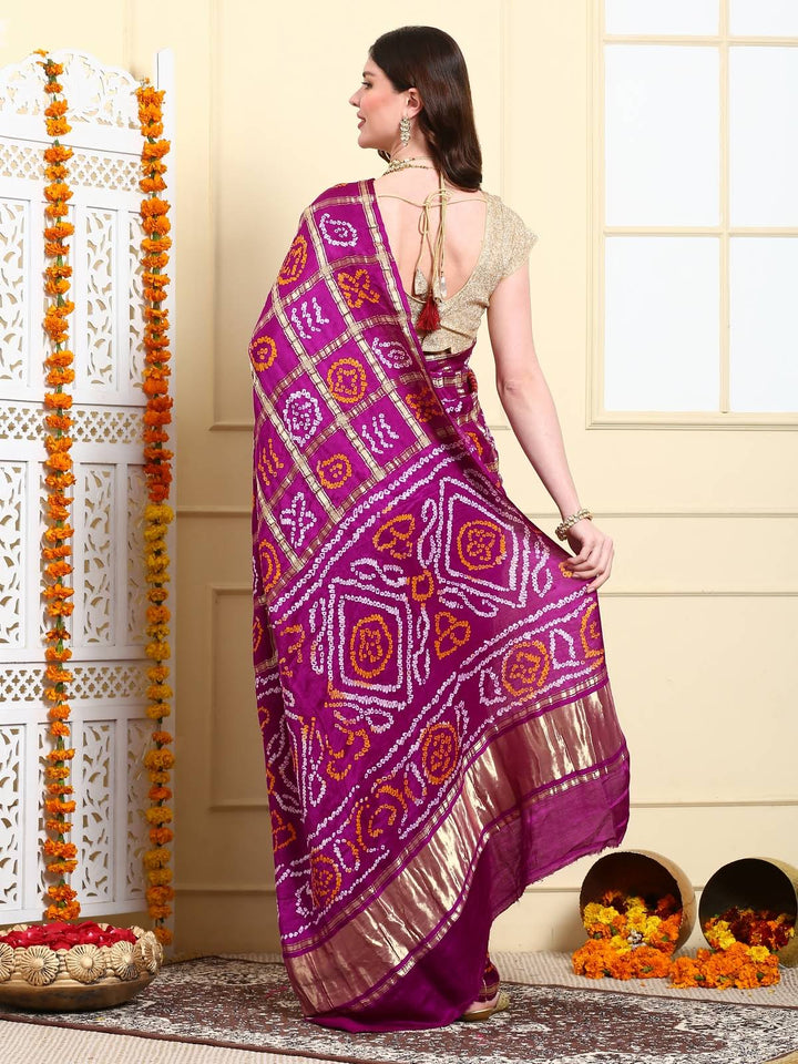 Gharchola Silk Saree