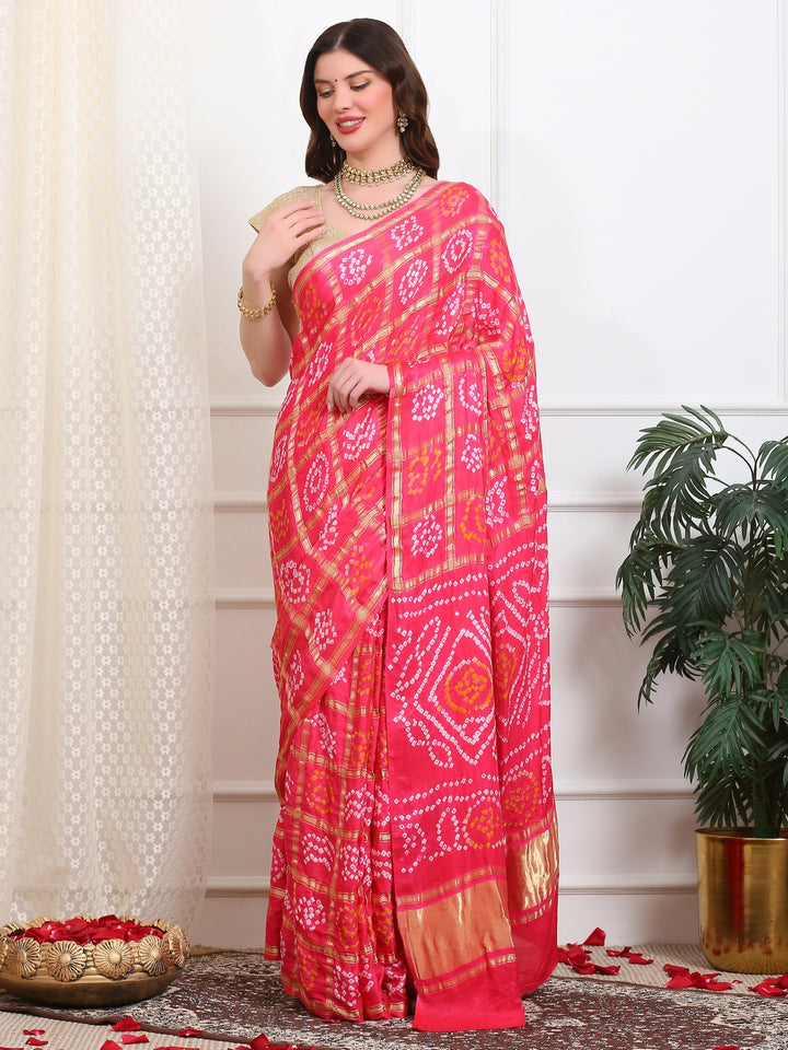 Gharchola Silk Saree