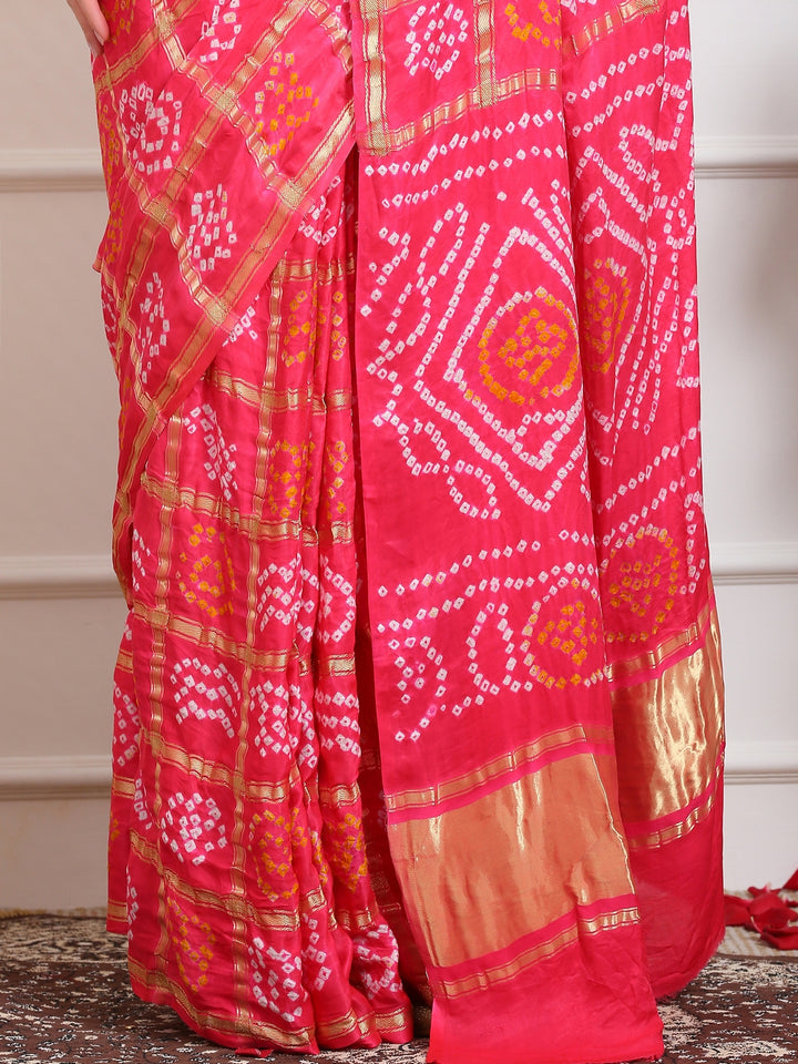 Gharchola Silk Saree