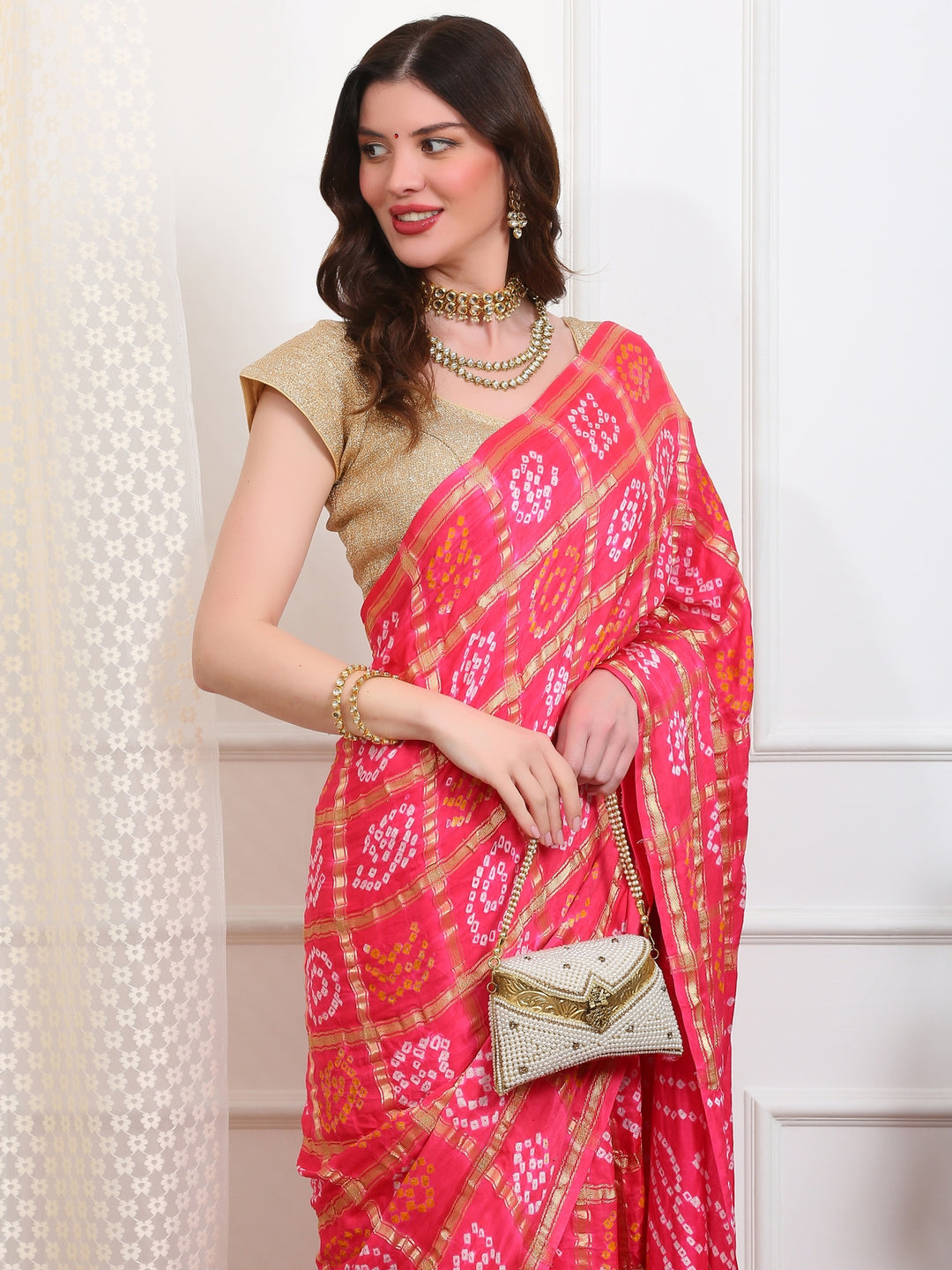 Gharchola Silk Saree