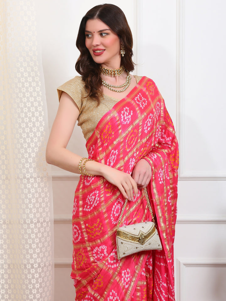 Gharchola Silk Saree