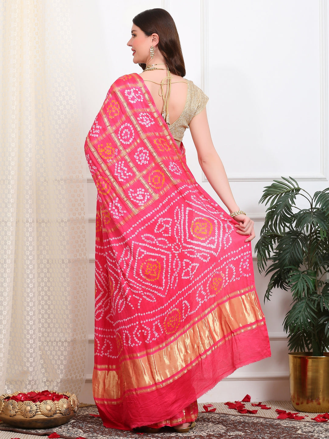 Gharchola Silk Saree