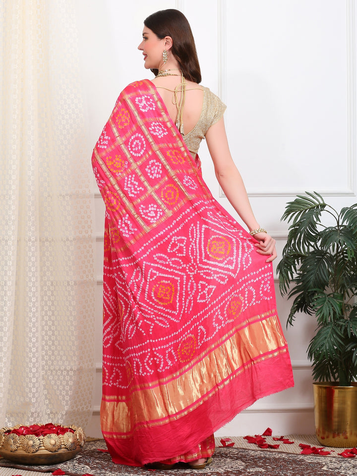 Gharchola Silk Saree