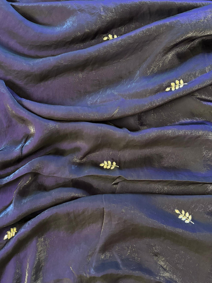 Dark Purple Satin Tissue
