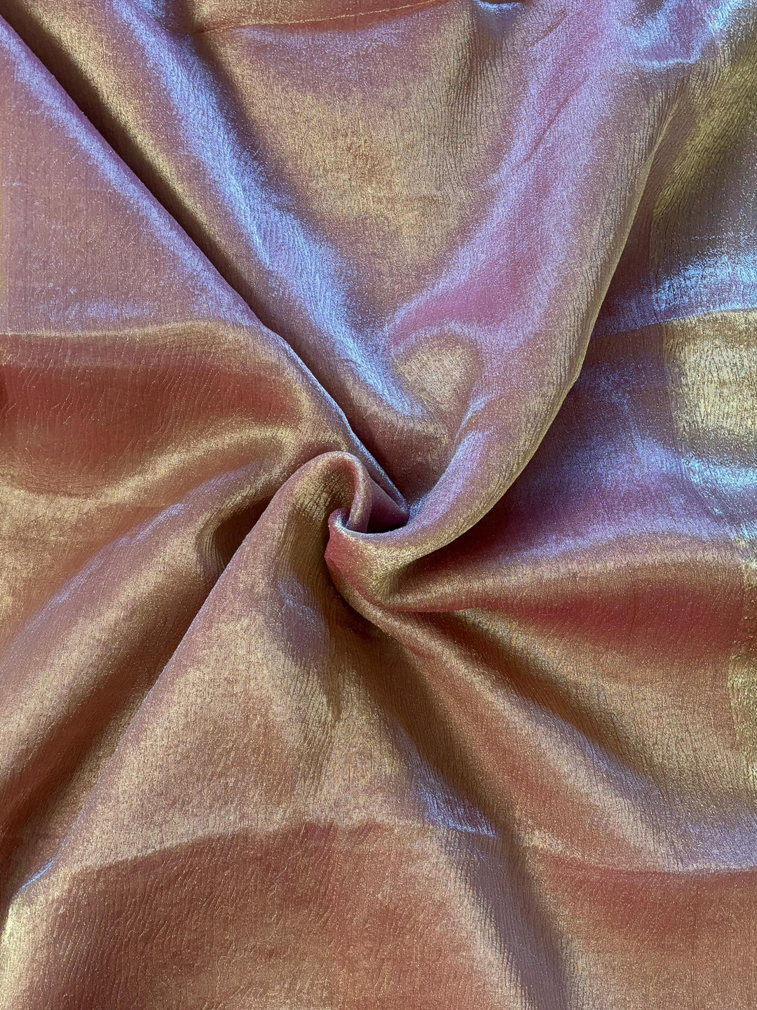 Pink Tissue Saree
