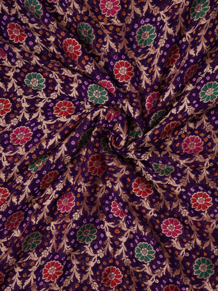 Khaddi Georgette Saree