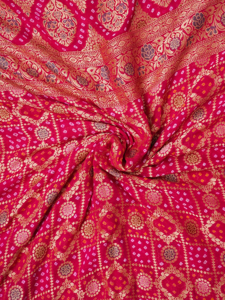 Khaddi Georgette Saree