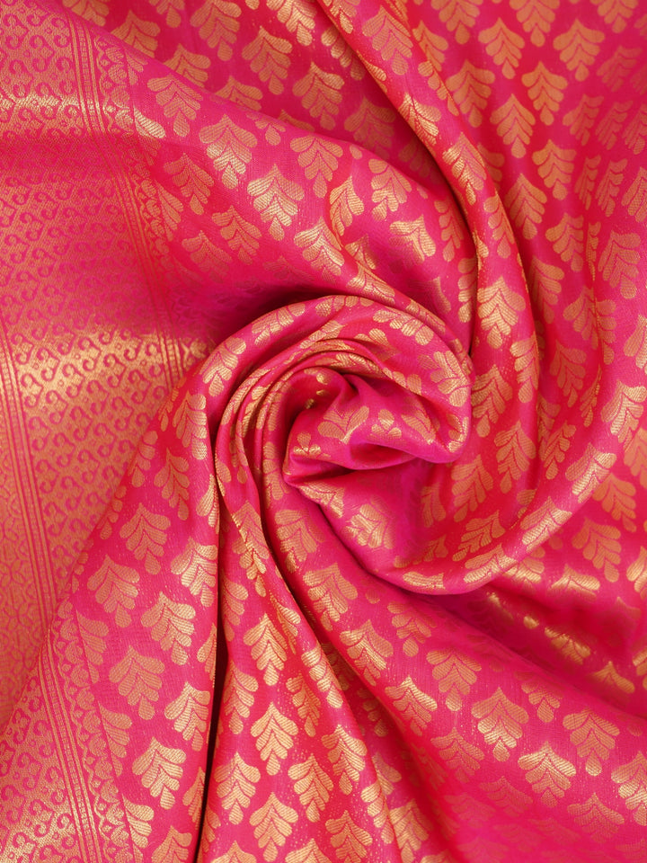 Empress Pink Silk Saree