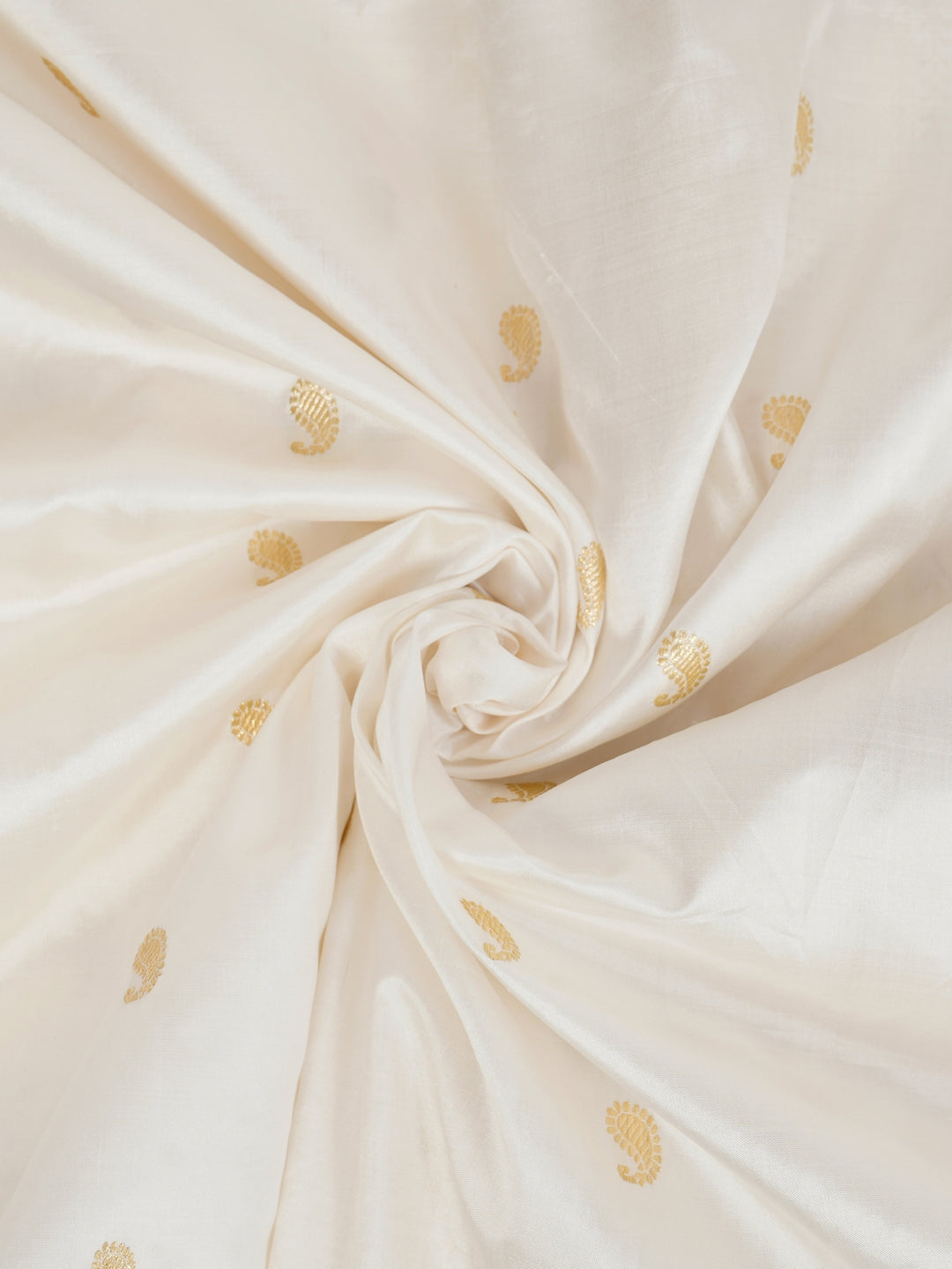 Ivory Cream Katan Silk