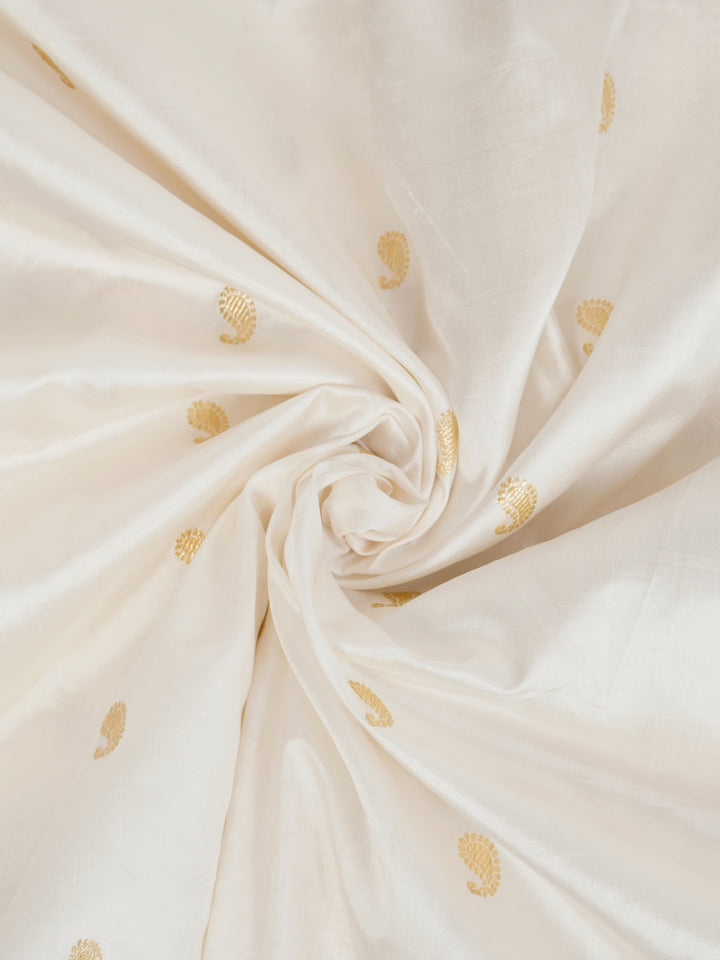 Ivory Cream Katan Silk