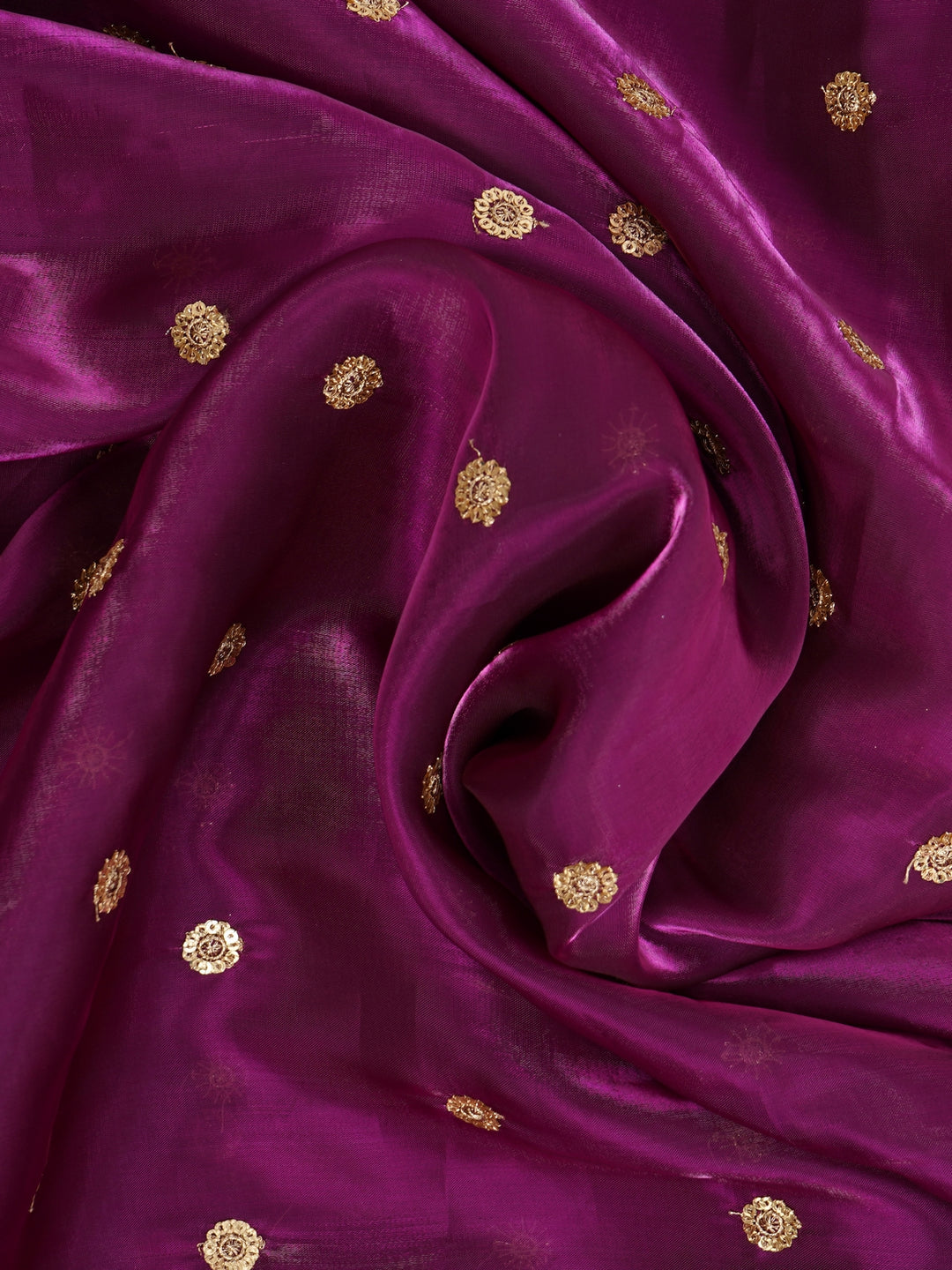 Purple Tissue Saree