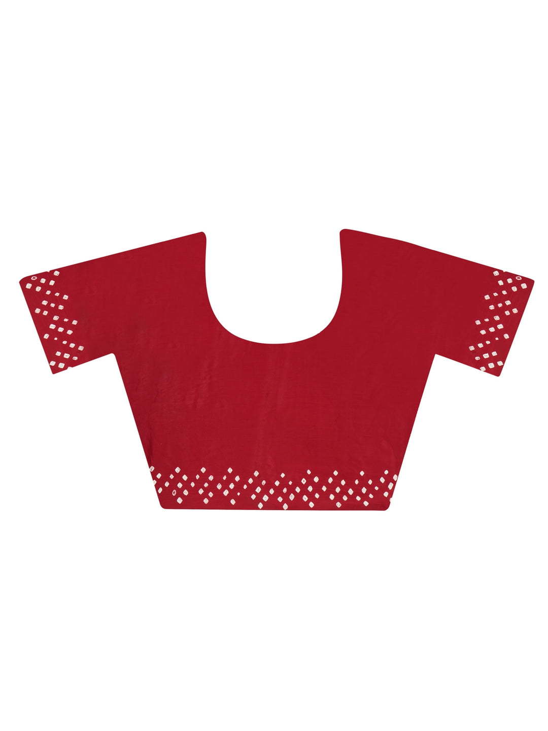 Brick Maroon bandhani Saree