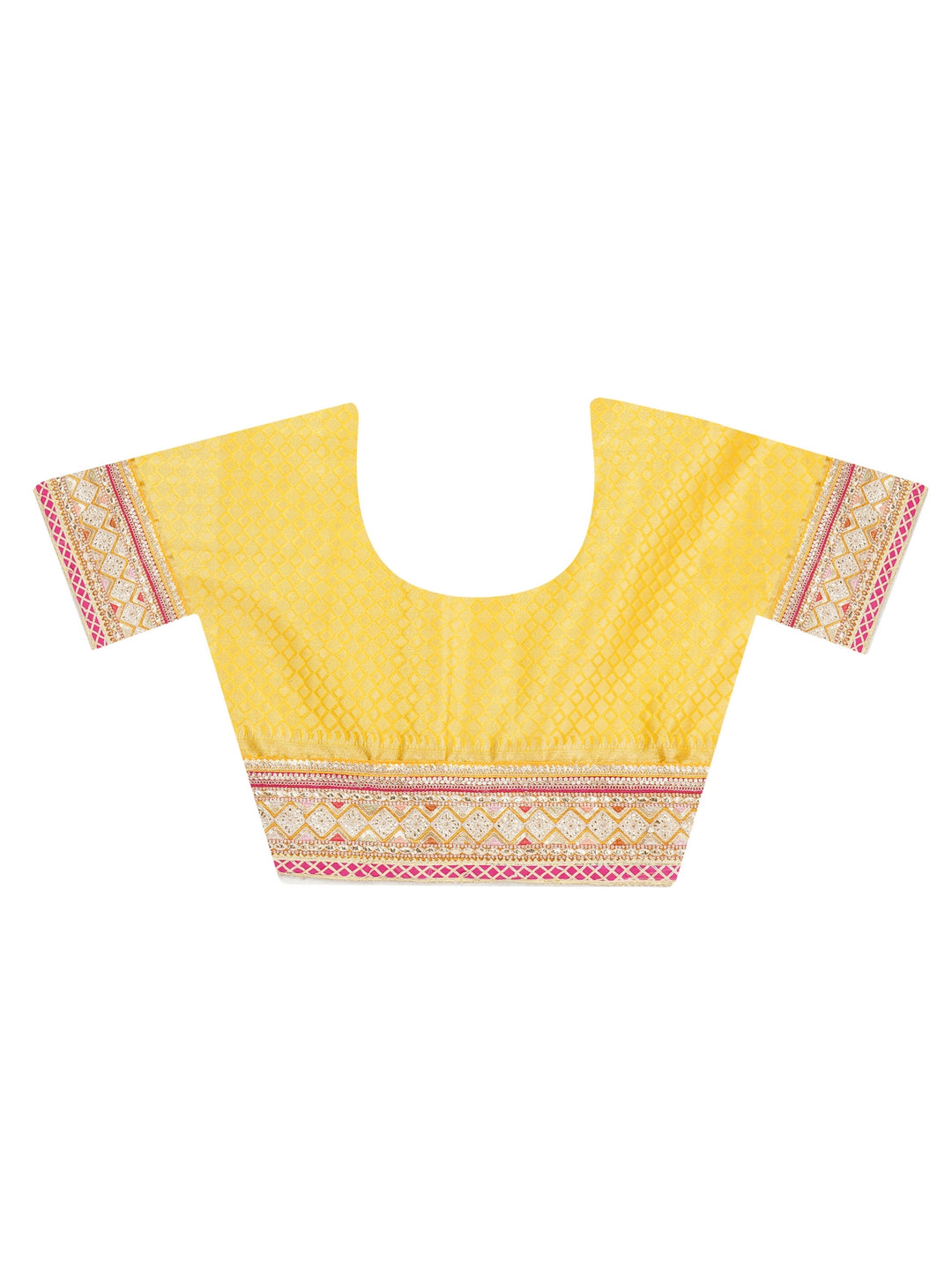 Yellow Kora Banarasi