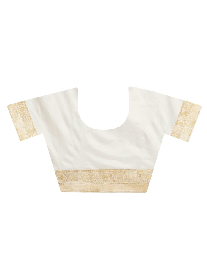 Ivory Cream Katan Silk