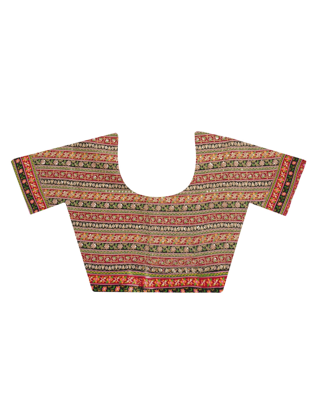 Leaf Green Tissue Saree