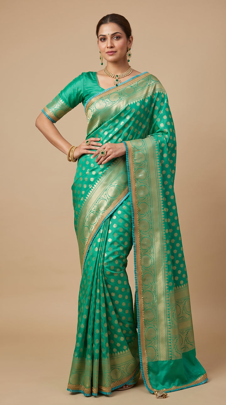 Neon Green Silk