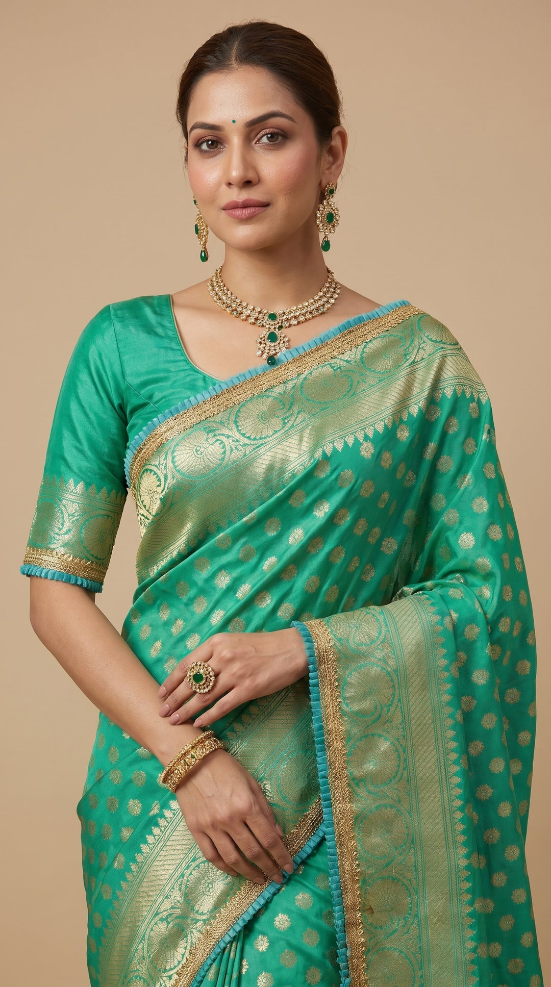 Neon Green Silk
