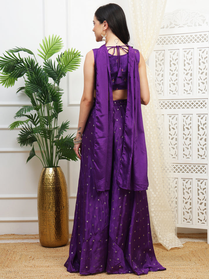 Purple Palazzo