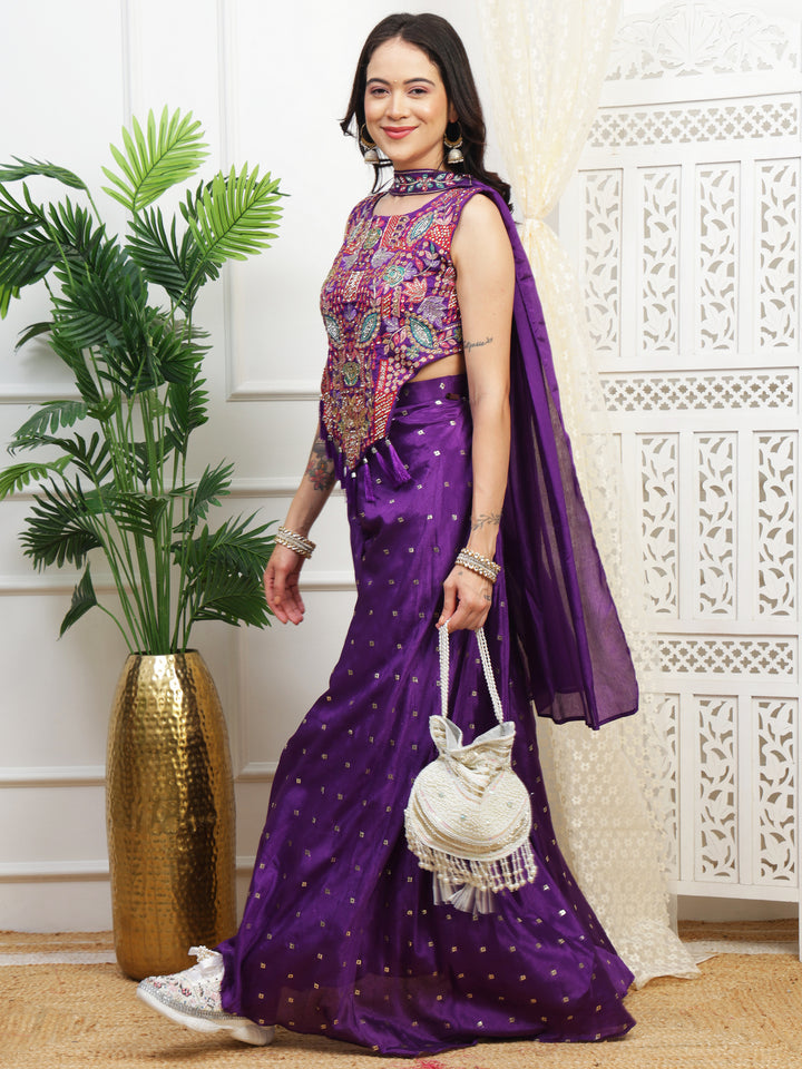 Purple Palazzo