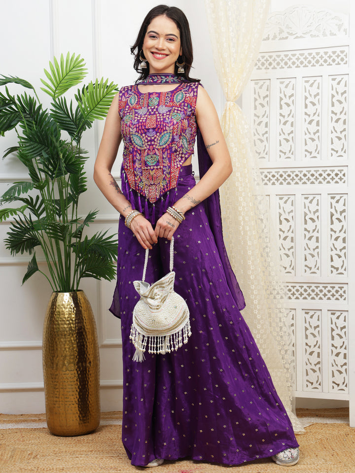 Purple Palazzo