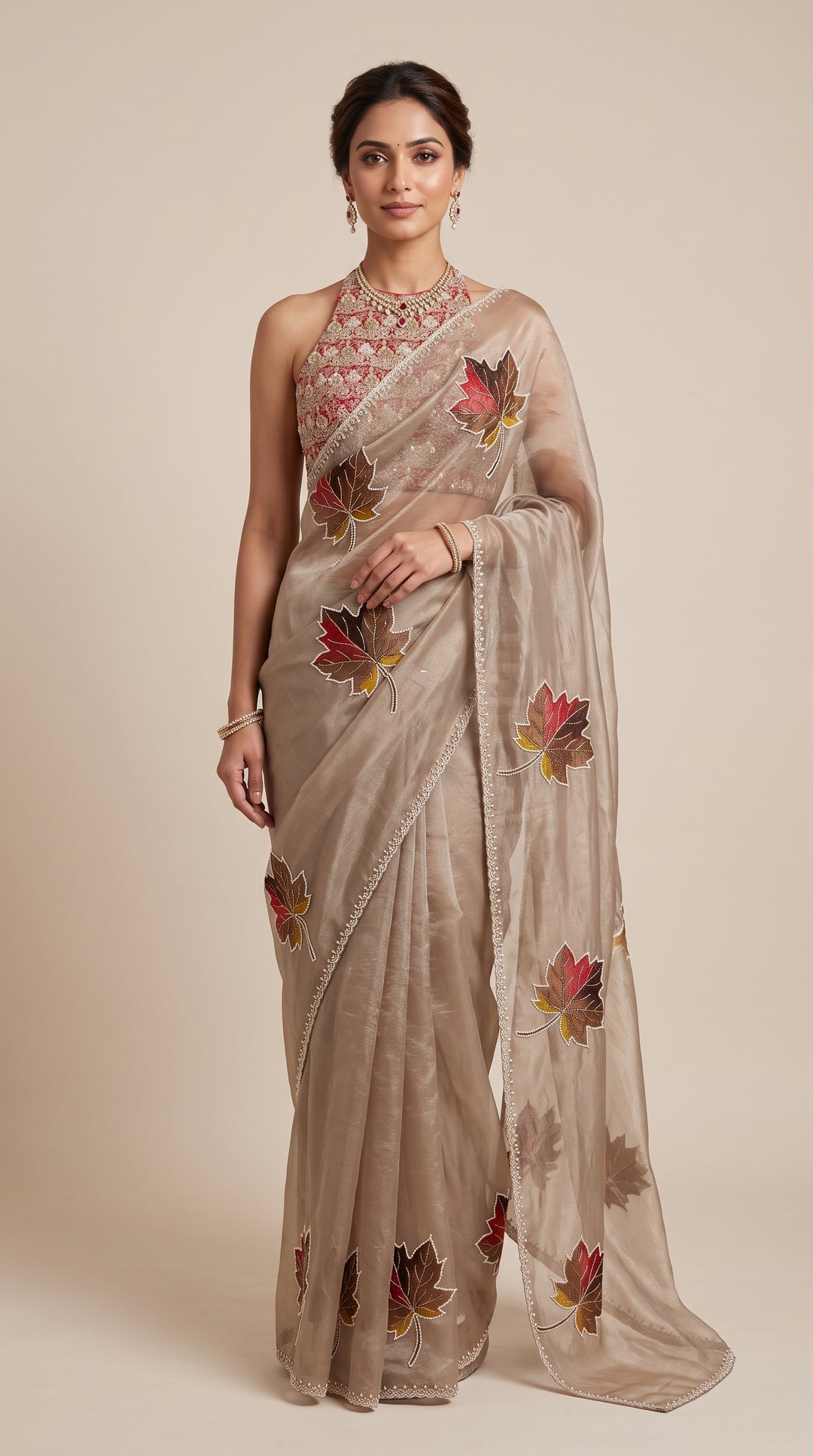 Fawn Organza