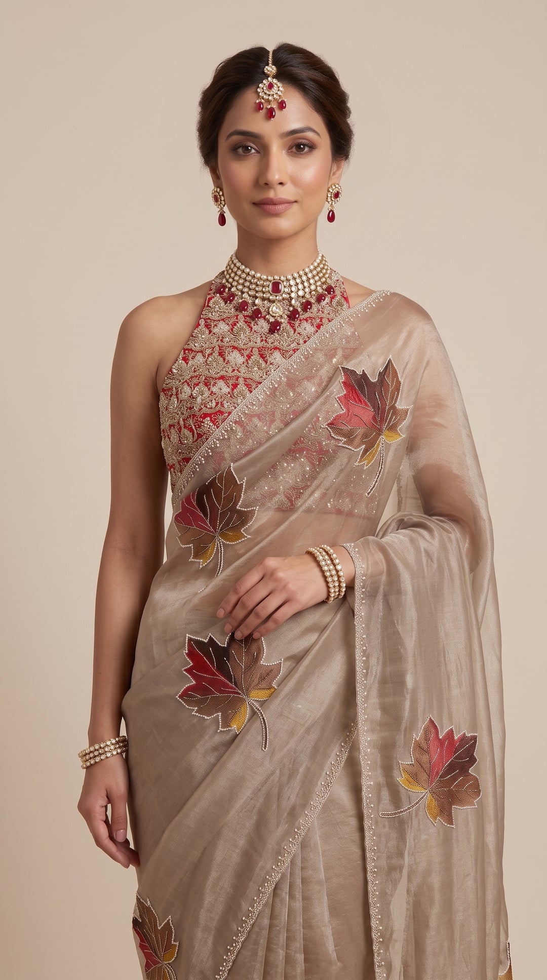 Fawn Organza