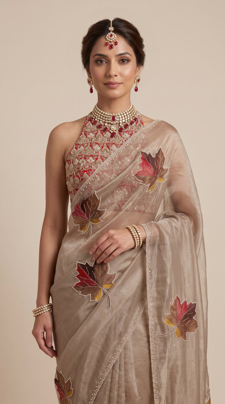 Fawn Organza