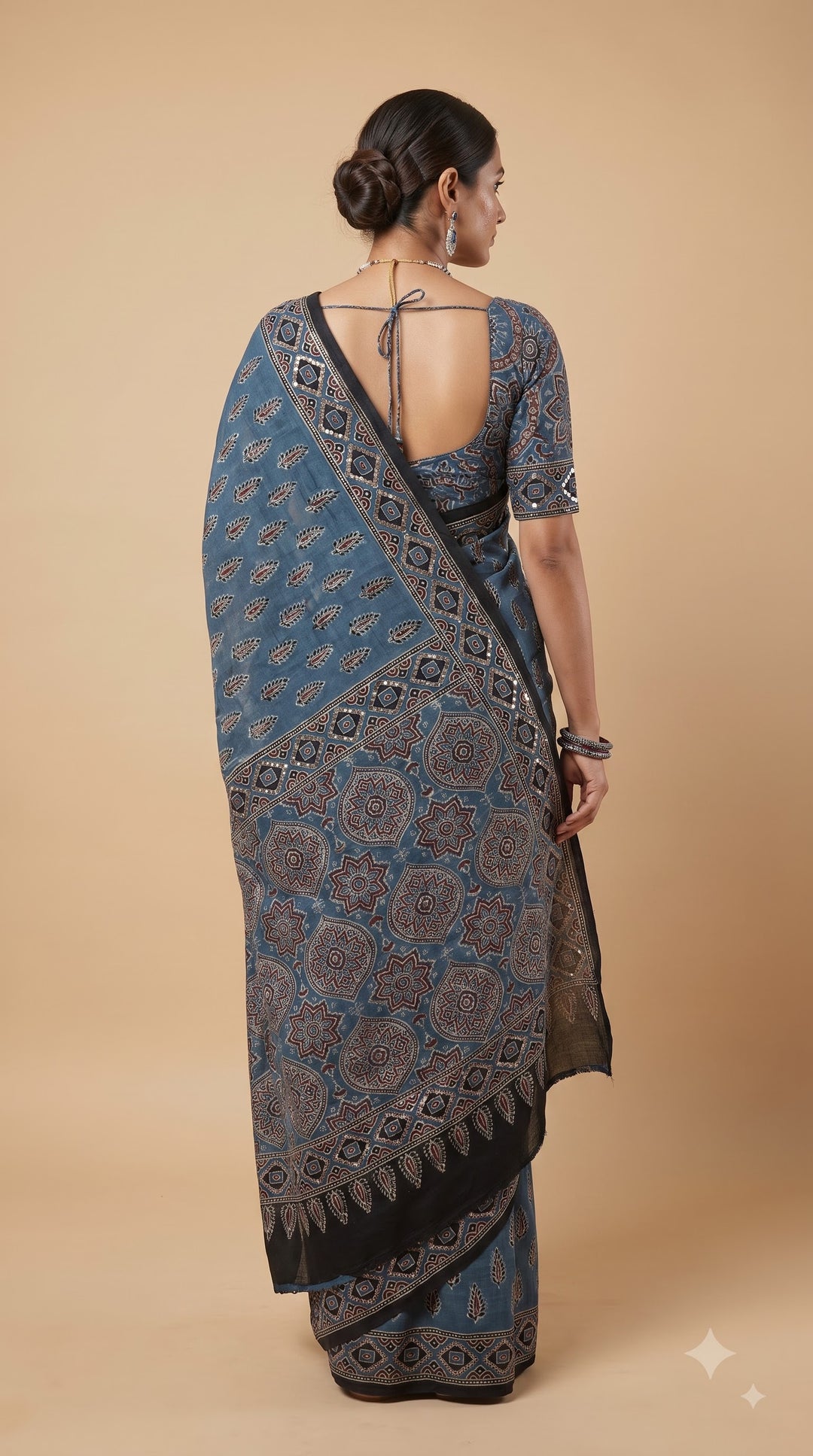 Indigo Blue saree