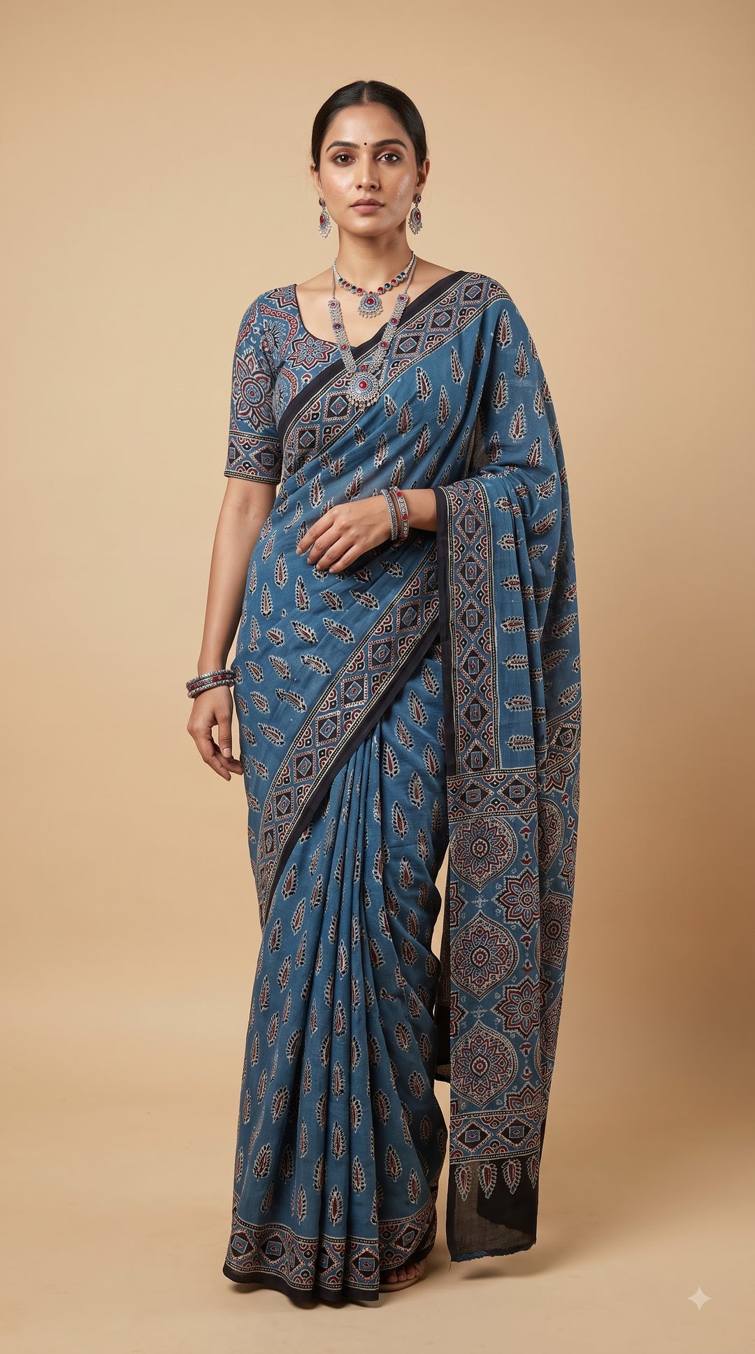 Indigo Blue saree