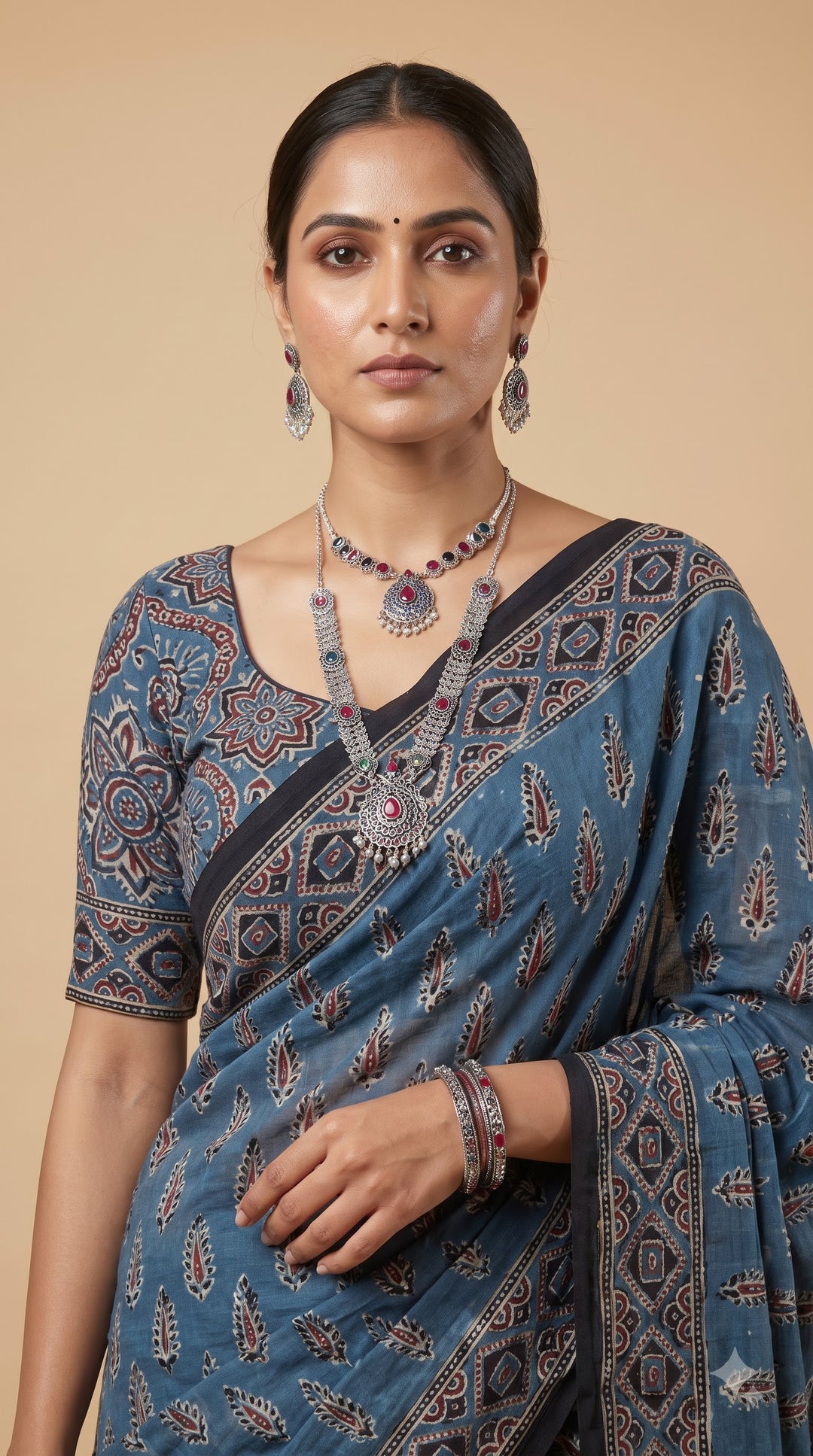 Indigo Blue saree