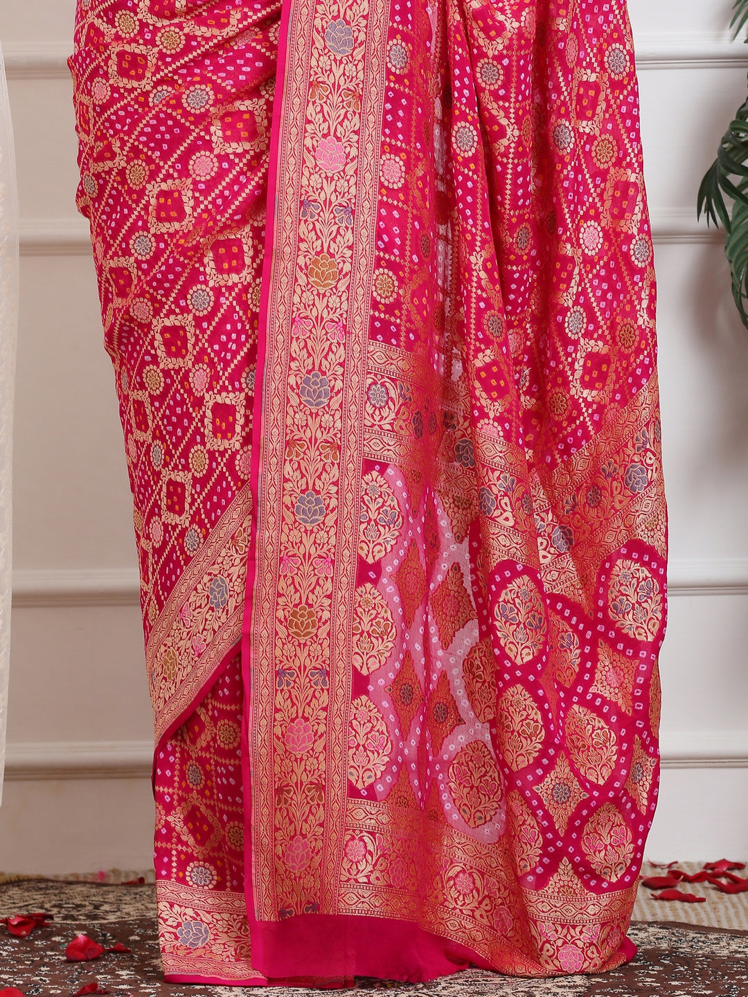 Khaddi Georgette Saree