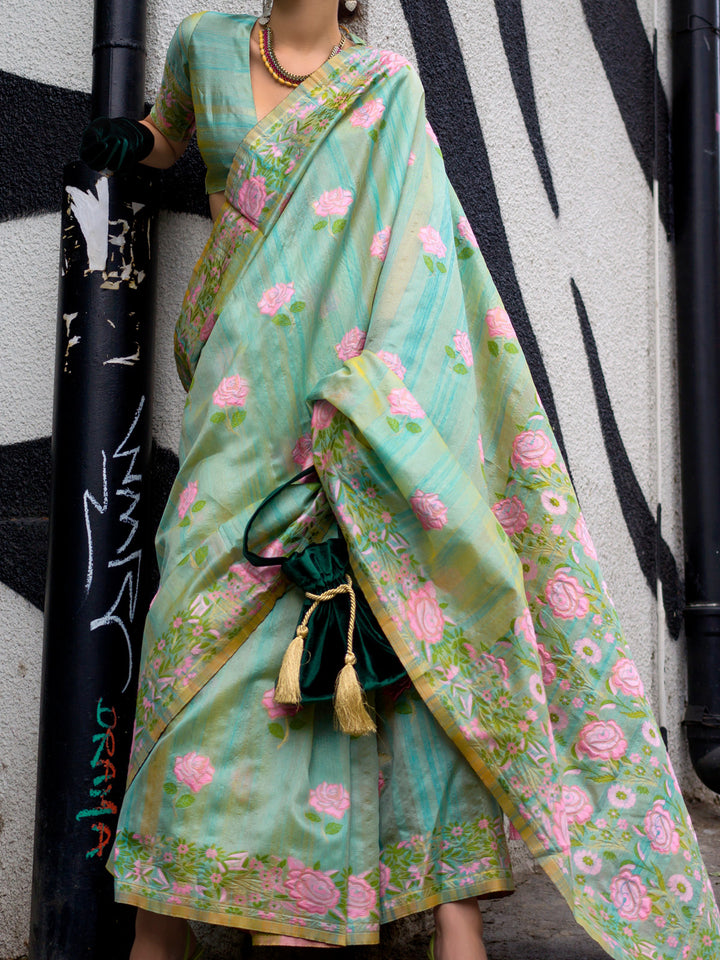 Organza Saree