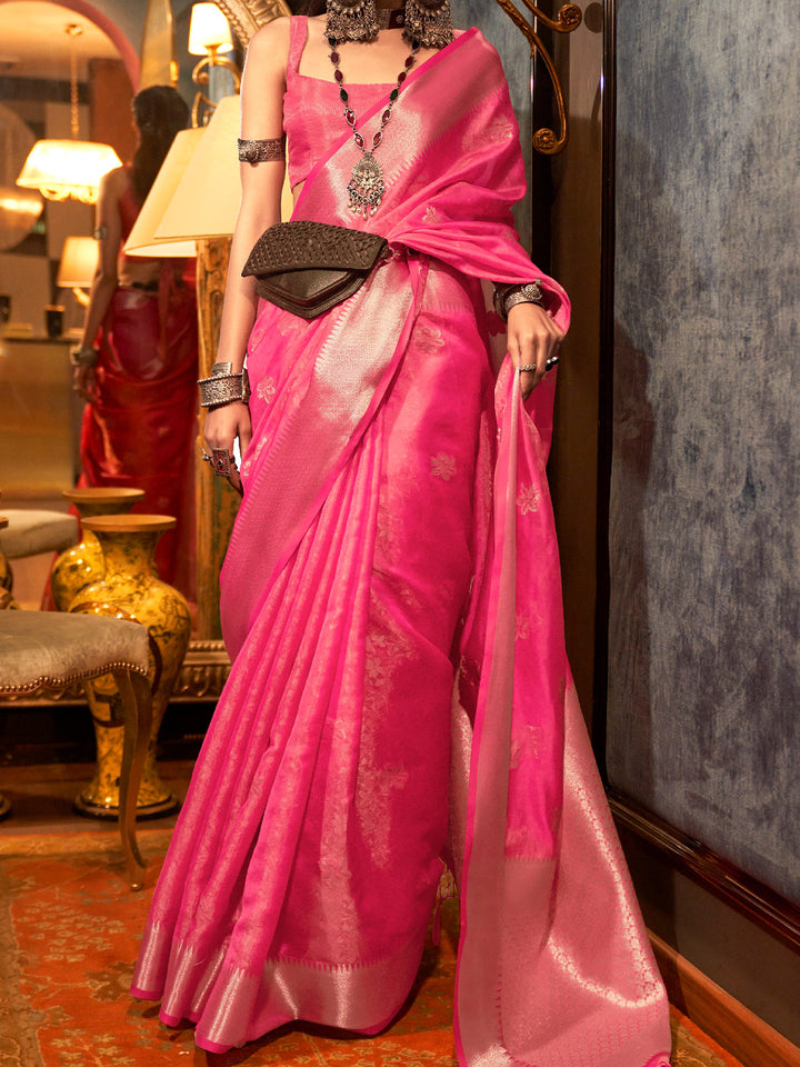 Organza Silk Saree